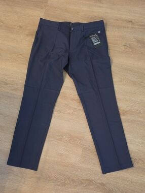 NWT J.Lindeberg Men's Elof Navy Dress Pants 34x30